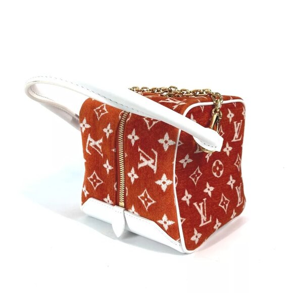 LOUIS VUITTON M46212 LV Match Square-Bag 2WAY Bag Chain Shoulder Bag Hand Bag - Picture 6 of 10